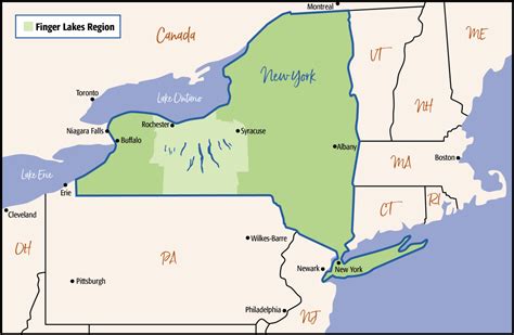 Finger Lakes Map