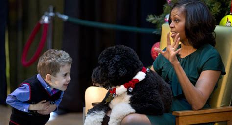 He was there when the girls came home from school, greeting them with a wag. Bo Obama - POLITICO