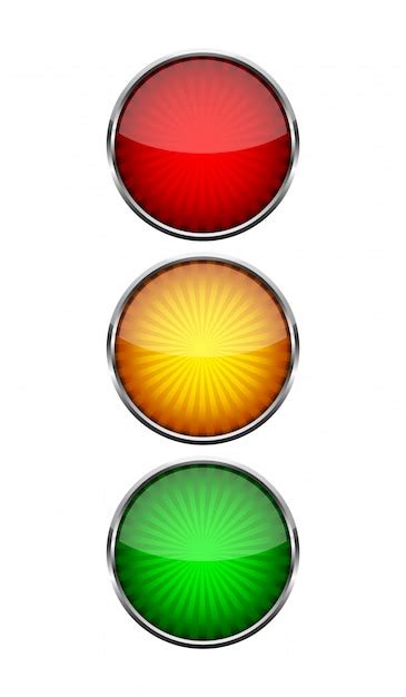 Premium Vector Traffic Light Illustration