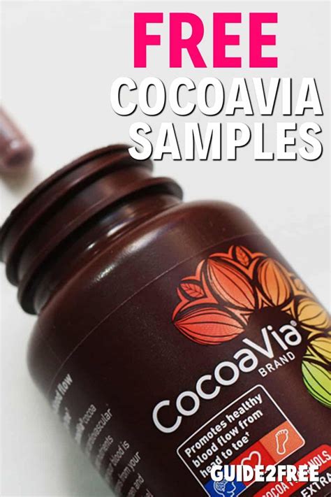 Free 30 Day Supply Of Cocoavia Cocoa Extract Supplement Guide2free