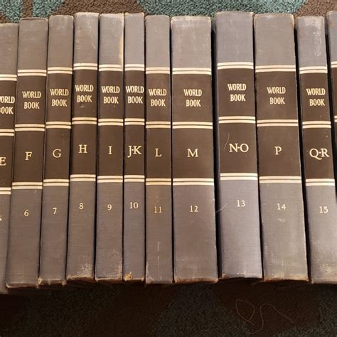 Value Of A 1961 Set Of The World Book Encyclopedias Thriftyfun