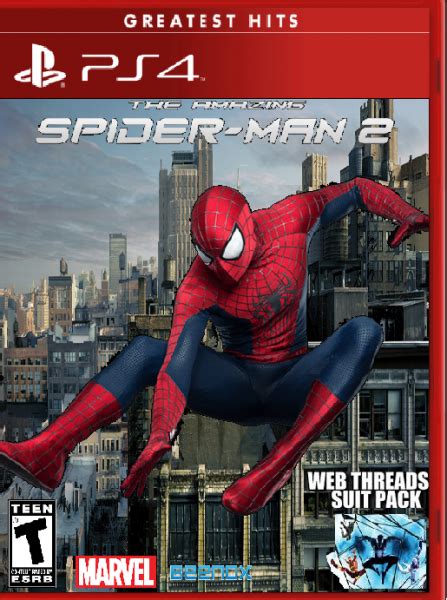 The Amazing Spider Man 2 Playstation 4 Box Art Cover By Spiderman882012