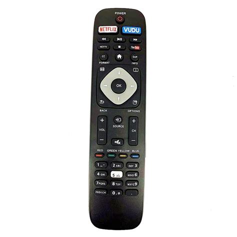 New Replacement Remote Control Nh500up For Philips 4k Uhd Smart Tv