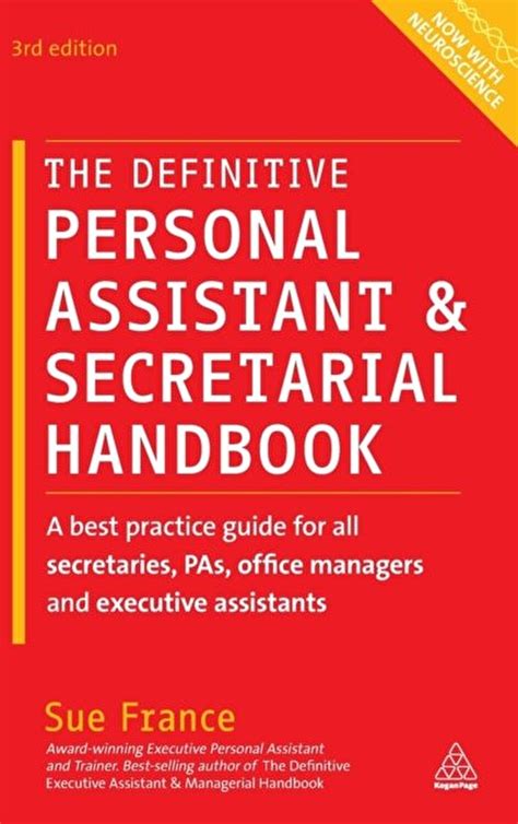 Sue France The Definitive Personal Assistant And Secretarial Handbook