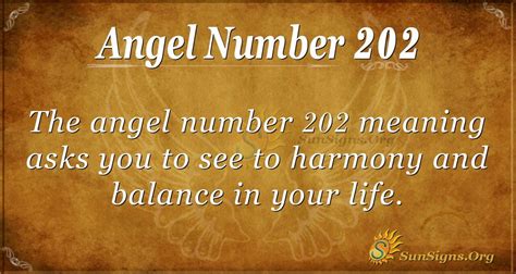 Angel Number 202 Meaning Sunsignsorg