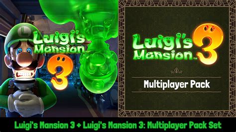 Luigi S Mansion Multiplayer Pack Set Pour Nintendo Switch Site Officiel Nintendo