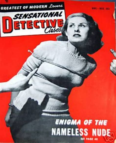 Sensational Detective Cases November Magazine Back Issue Se