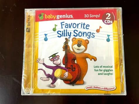 Baby Genius Favorite Silly Songs 2 Disc Cd 30 Favorite Silly Songs