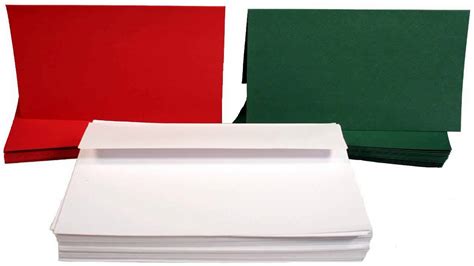 50 Blank Greeting Cards Envelopes 5x7 A7 White Youtube