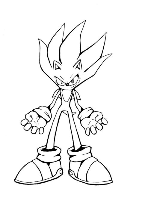 Sonic para colorear 🥇 ¡DIBUJOS para imprimir y pintar!