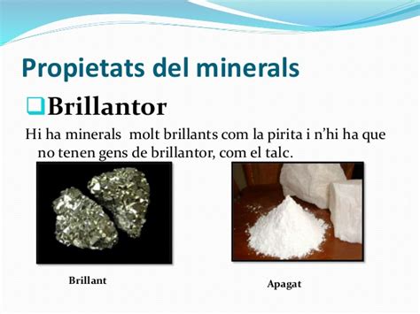 Els Grans De Lamistat Propietats Dels Minerals