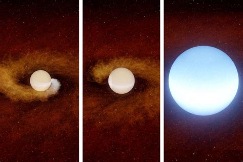 In A First Astronomers Spot A Star Swallowing A Planet Mit News
