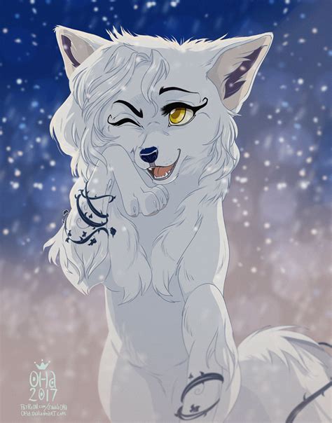 Serrula By Oha Deviantart Com On DeviantArt Cute Wolf Drawings