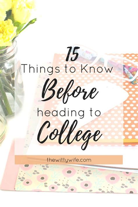 15 Tips To Know Before Heading Off To College College Guide College Hacks College
