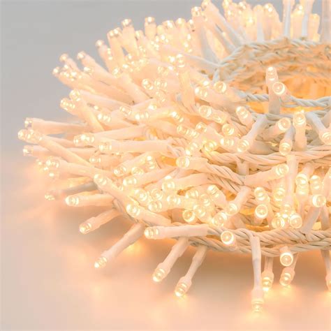 Smart Connect Minicluster Lichterkette 10 M 500 Leds Extra Warmweiß