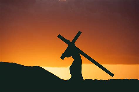 Jesus Carrying Cross Stock Photos Pictures And Royalty Free Images Istock