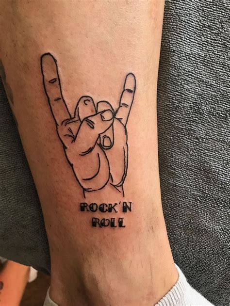 Tattoo Rockn Roll Tatuajes De Rock Diseños De Tatuaje De Música