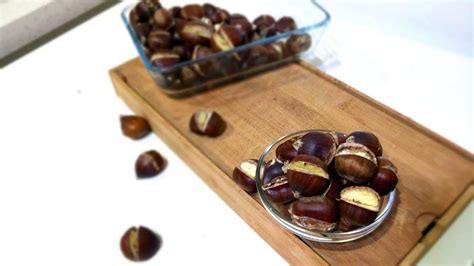 Possono essere preparate in tanti modi: castagne in padella con il sale - come fare caldarroste in ...