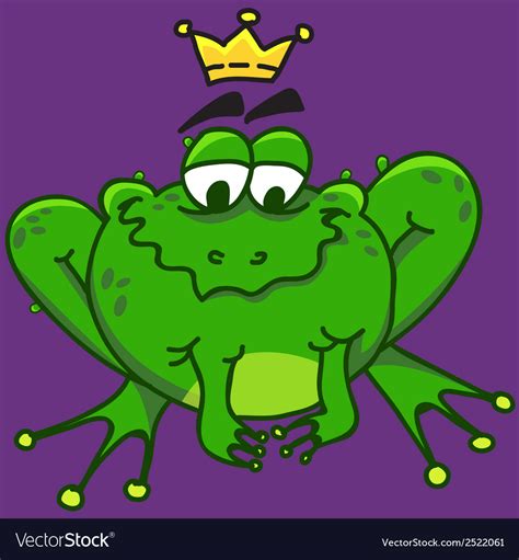 A Smiling Frog Eps10 Royalty Free Vector Image