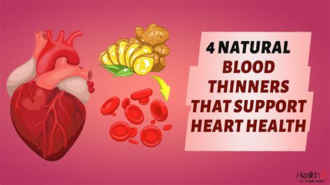 4 Natural Blood Thinners That Support Heart Health Youtube