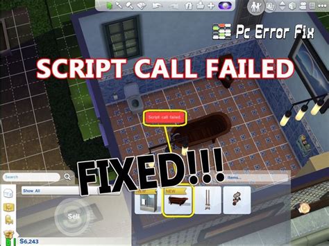 Watch Our Video And Follow The Fixes Shown Here To Fix Script Call