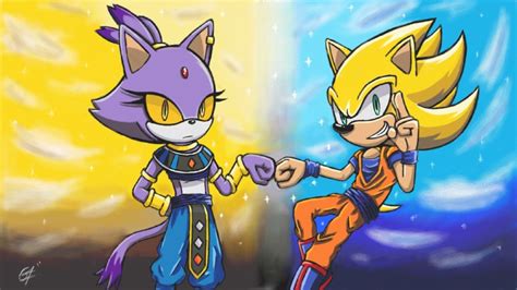 It's sonic shadow silver vs goku vegeta trunks in one explosive battle. Dragon Emerald Z: Battle of Gods | Sonic the Hedgehog ...