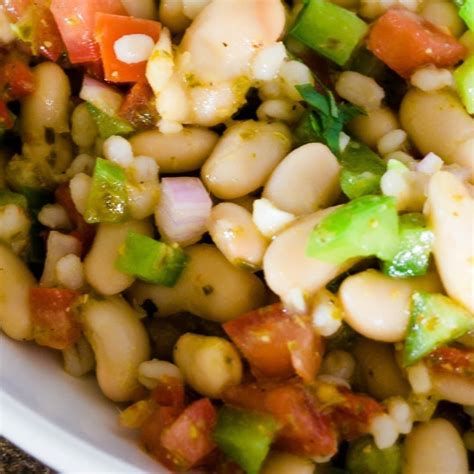 Anthony gustin, dc, ms on february 19th there are plenty of other recipes for keto refried beans. Healthy Tuscan Bean Salad | Bean salad, Healthy recipes ...