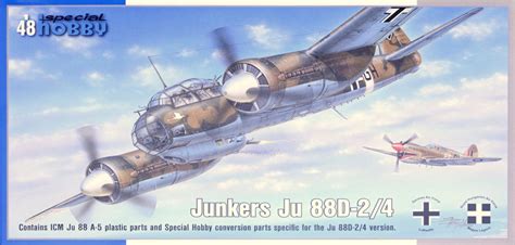 Special Hobby 148 Junkers Ju 88d 24 Harrastepaja Oy