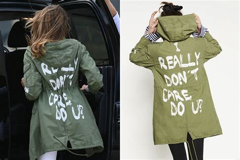 Melania Trump wears 'I really don't care, do U?' jacket to border