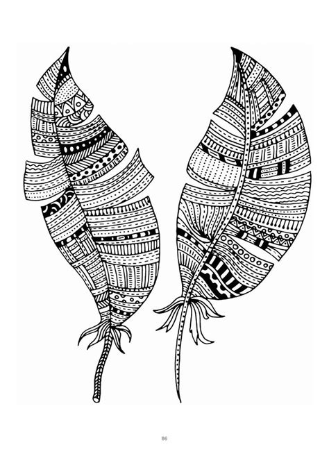 Coloring pages feather adult mandala printable doodle dream books gossip discover lessons. 142 best Feathers + Leaves Coloring Pages for Adults ...