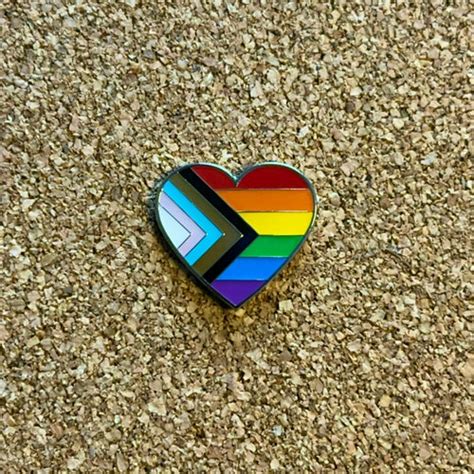 Canadian Pride Flag Enamel Pin Badge Rainbow Lapel Lgbtq Gay Etsy
