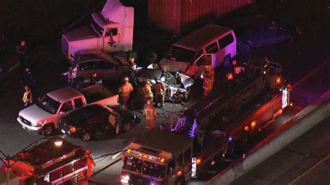 I 35e In Dallas Reopens After Multiple Vehicle Crash Nbc 5 Dallas