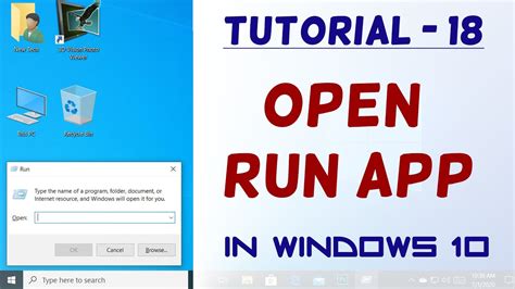 Ways Open Run App Windows Tutorial Youtube
