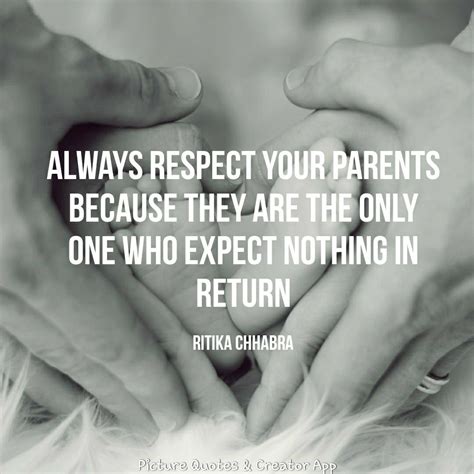 Quotes On Love And Respect For Parents