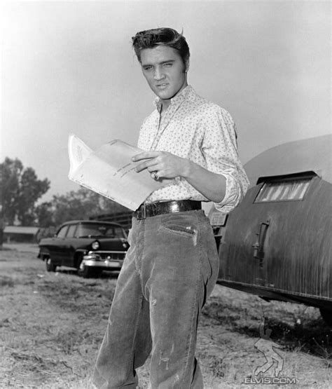 You can also download full movies from himovies.to and watch it later if you want. 1956, on the set of his first film, Love Me Tender — | My ...