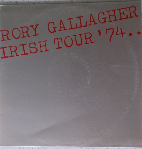Rory Gallagher Irish Tour 74 1974 Vinyl Discogs