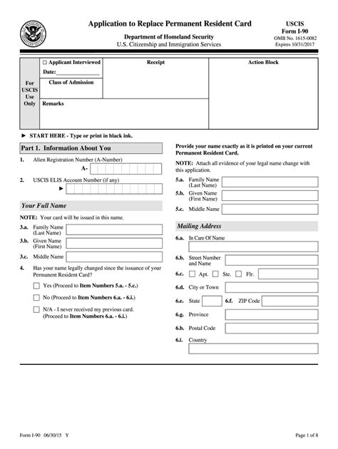 2010 Form Uscis I 90 Fill Online Printable Fillable Blank Pdffiller