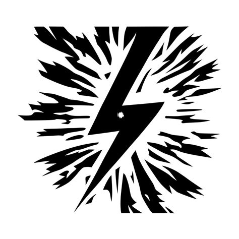 Lightning Bolt Svg File For Cricut Silhouette And Laser Machines