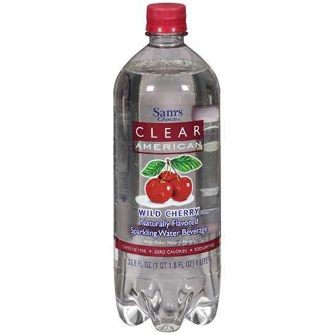 Clear American Wild Cherry Sparkling Water 338 Fl Oz