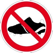 Rauchen verboten schilder zum ausdrucken easytold live. Verbotszeichen - Betreten mit Fußballschuhen verboten - Schilder-Drucken.de
