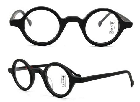 38mm small round vintage eyeglass frames acetate rx able spectacles glasses ebay