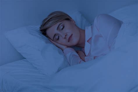 Beautiful Mature Woman Sleeping Well On Pillow In The Night Skin