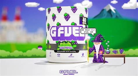 The Supp Plug The New Twitch Inspired G Fuel Flavor Sour Pixel Potion