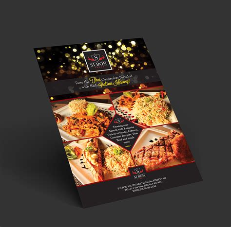 See more ideas about flyer design, flyer, design. Hotel-Restaurant Flyer Design Template - One Dollar Graphics