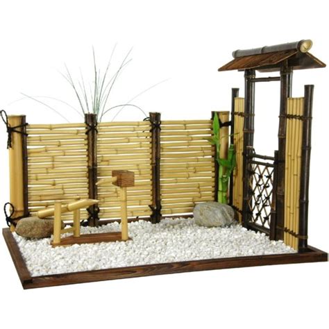 Bambus Deko Und Möbel Mit Asiatischem Flair Mini Zen Garden Japanese