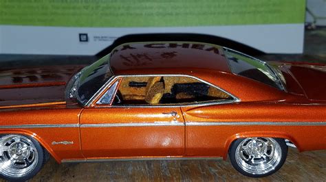 1965 Chevy Impala Plastic Model Car Kit 125 Scale 85 4190