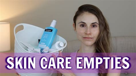 Skin Care Empties Spring 2019 Dr Dray Youtube