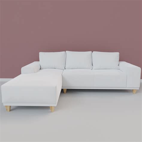 Modern White L Shaped Sofa Imeshh