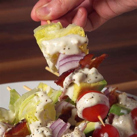 Wedge Salad On A Stick Cooking Tv Recipes