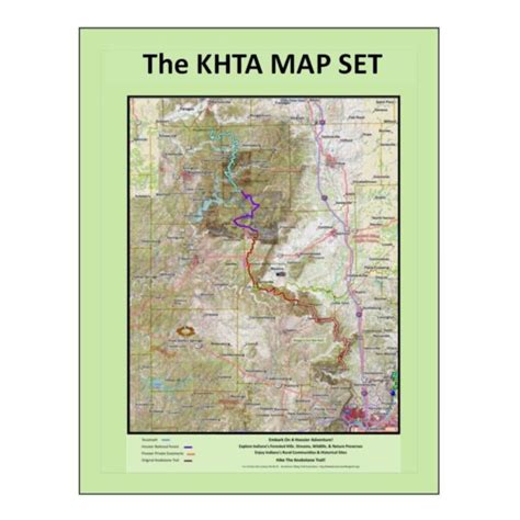 Kht Map Set Knobstone Hiking Trail Association